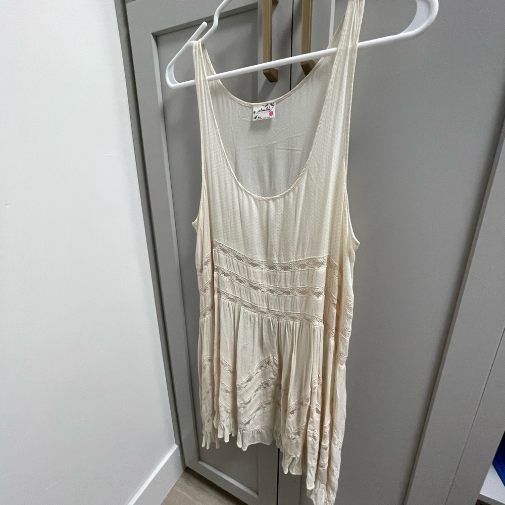 Free People Voile Trapeze Slip Dress